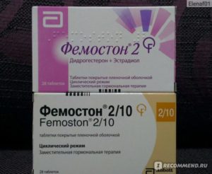 Как пить фемостон 2/10 если не пришли месячные на 29 день цикла
