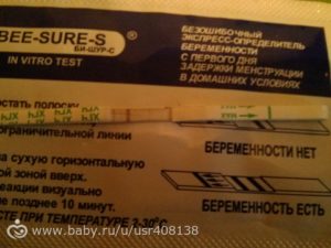 Тест на беременность на 23 день цикла