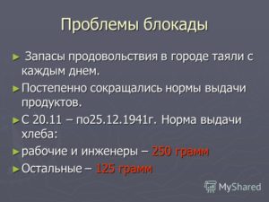 Проблемы после блокады