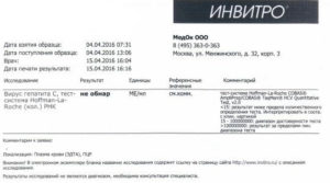 Гепатит B расшифровка количественного ПЦР