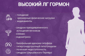 ЛГ повышен